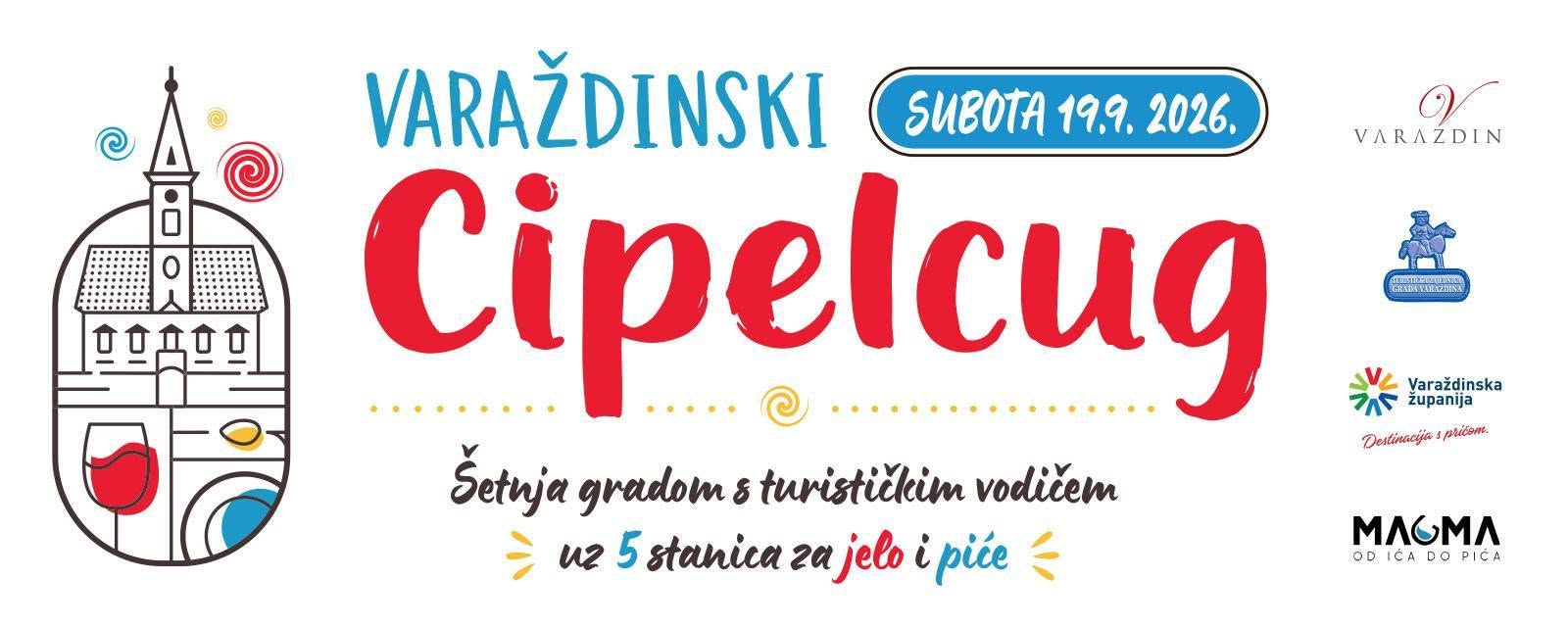 Varaždin Cipelcug 2026 – event announcement, Saturday, September 19, 2026.